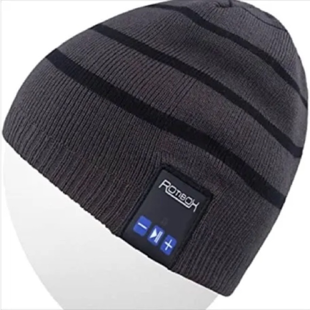 Rotibox Bluetooth Beanie Hat Wireless Headphone for Outdoor Sports
